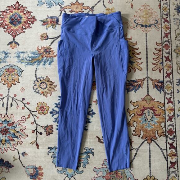Lululemon Fast and Free High Rise Tight 25" Wild Indigo Size 12 - Picture 5 of 9